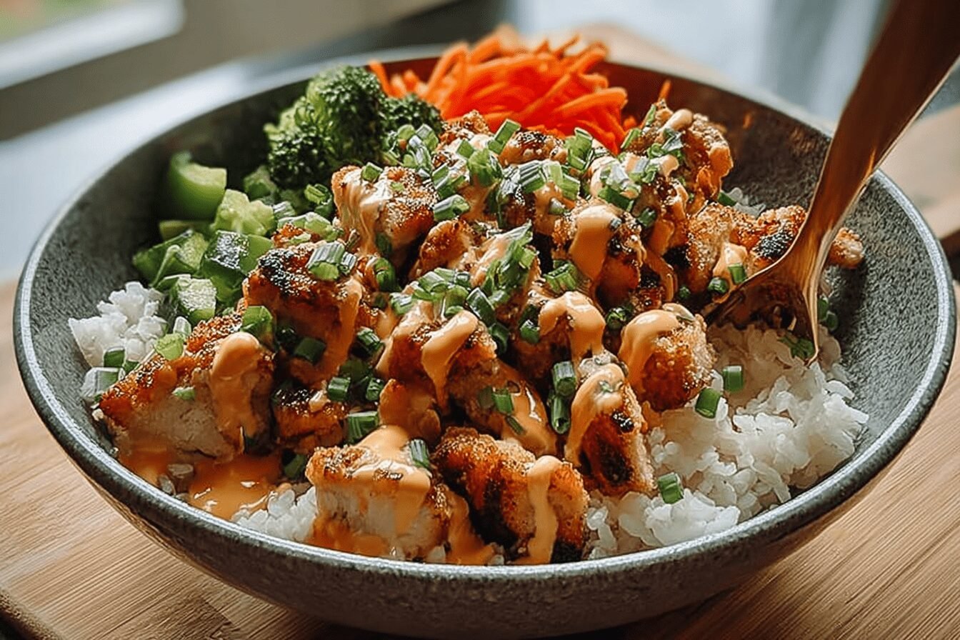 Bang Bang Chicken Bowl