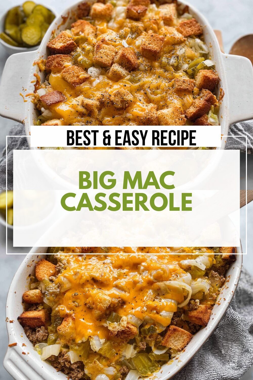 Big Mac Casserole