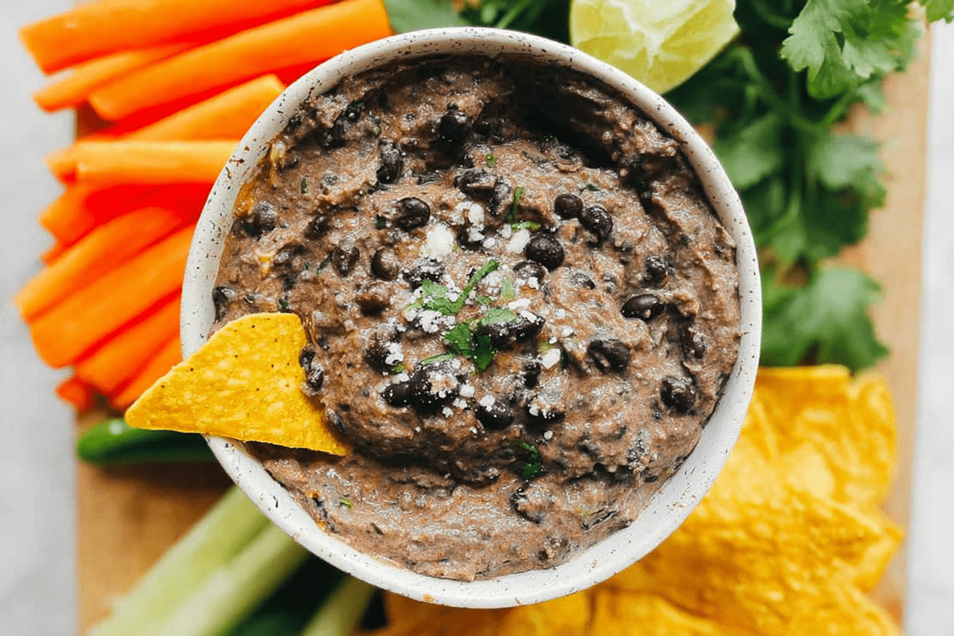 Black Bean Dip Easy Recipe For Parties 6 Black Bean Dip