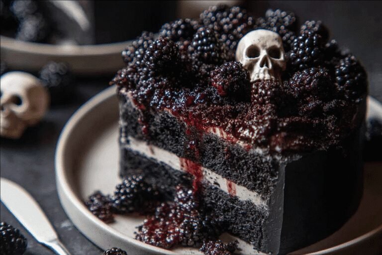 Black Velvet Halloween Cake 6.Png