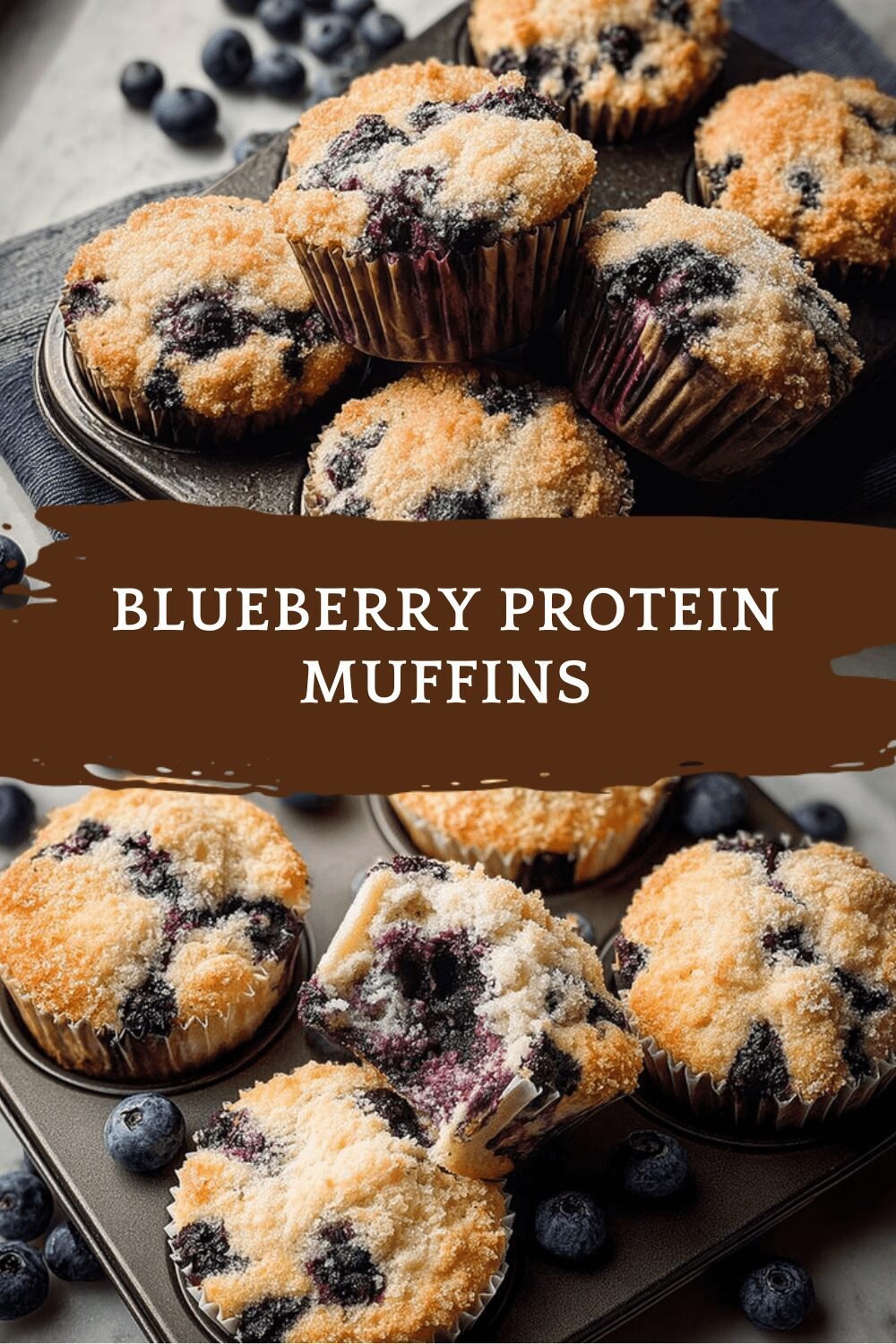 Blueberry Protein Muffins Recipe That’s Moist And Easy To Make 4 Blueberry Protein Muffins