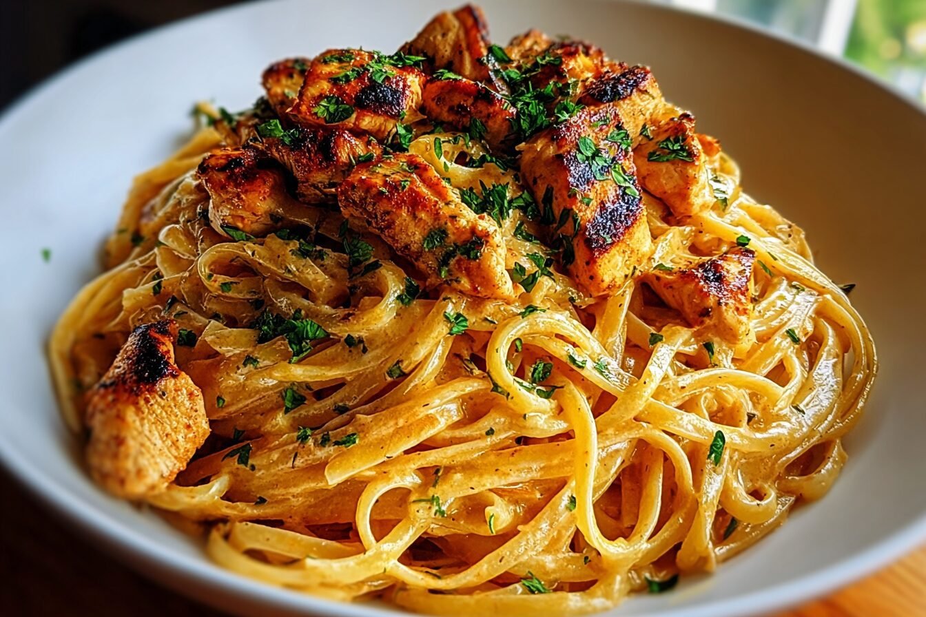 Butter Chicken Linguine