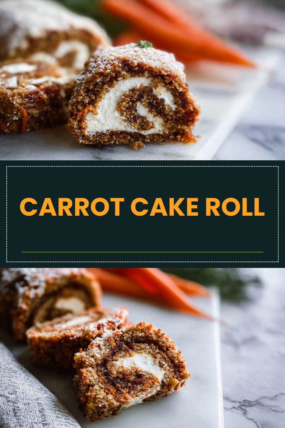 Carrot Cake Roll