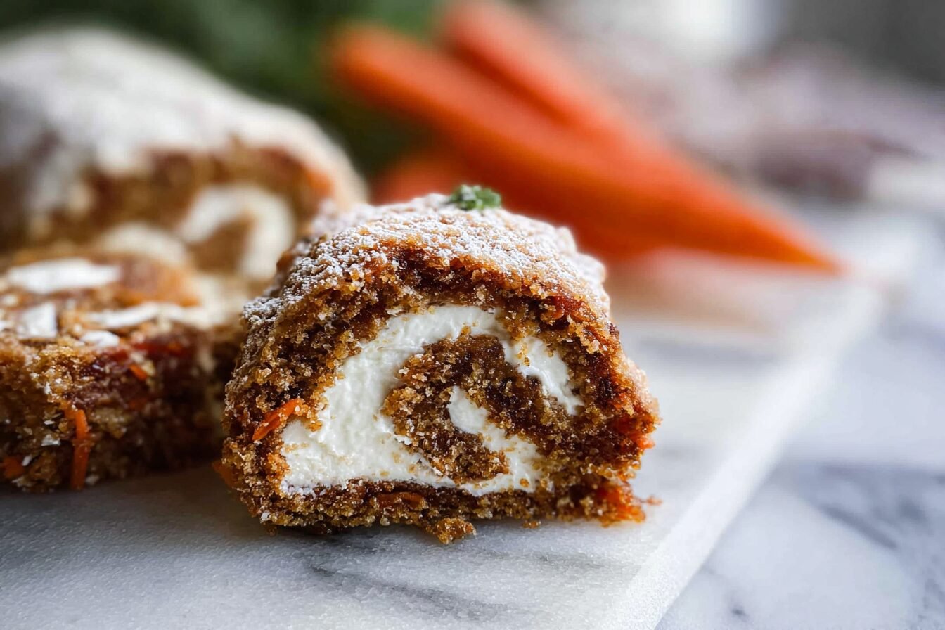 Carrot Cake Roll