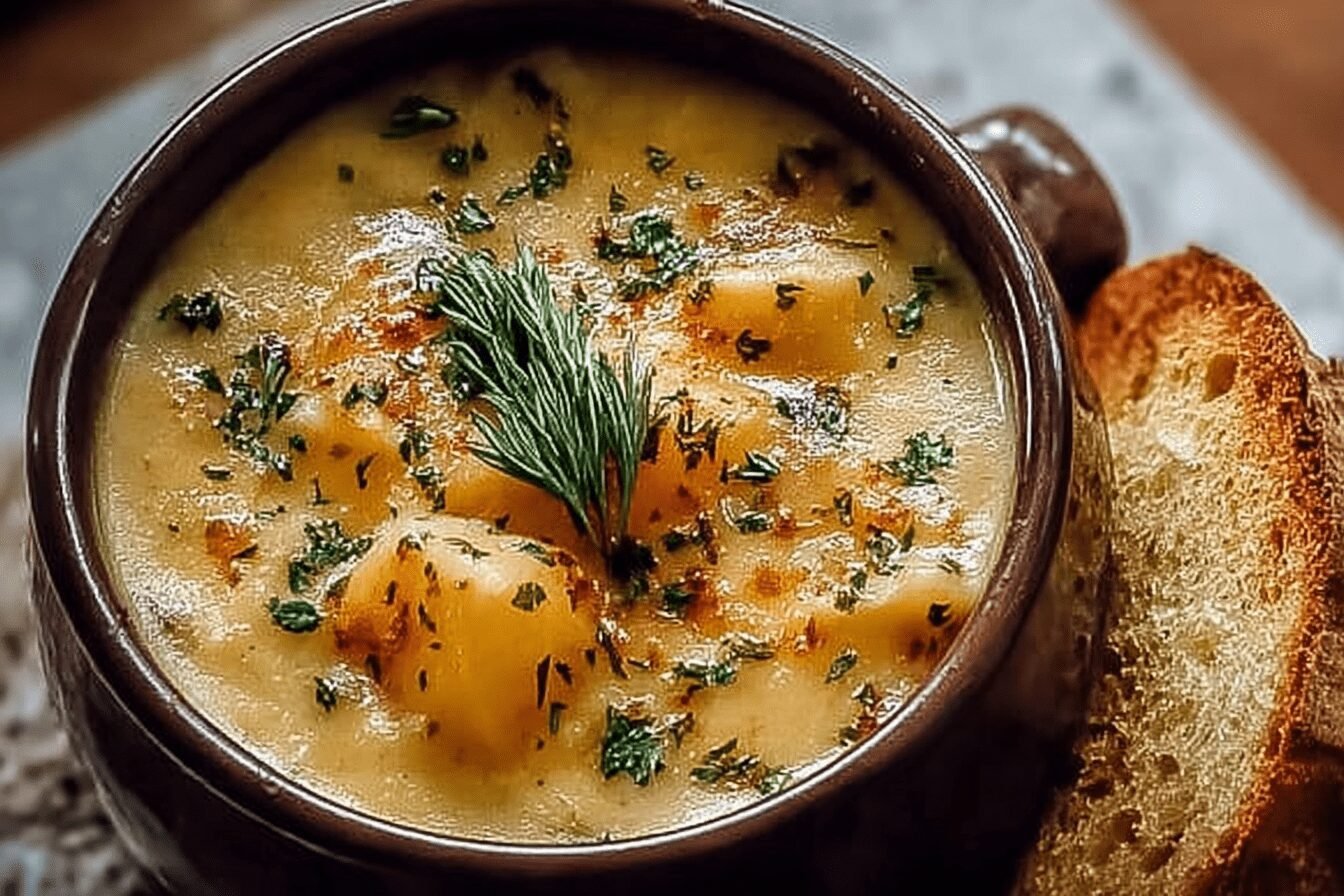 Cheddar Potato Soup