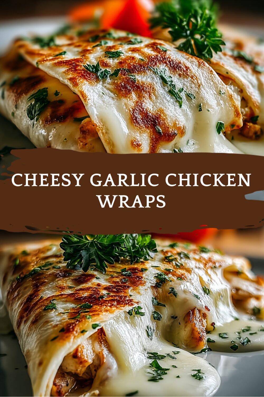 Cheesy Garlic Chicken Wraps Recipe For Quick And Flavorful Meals 7 Cheesy Garlic Chicken Wraps
