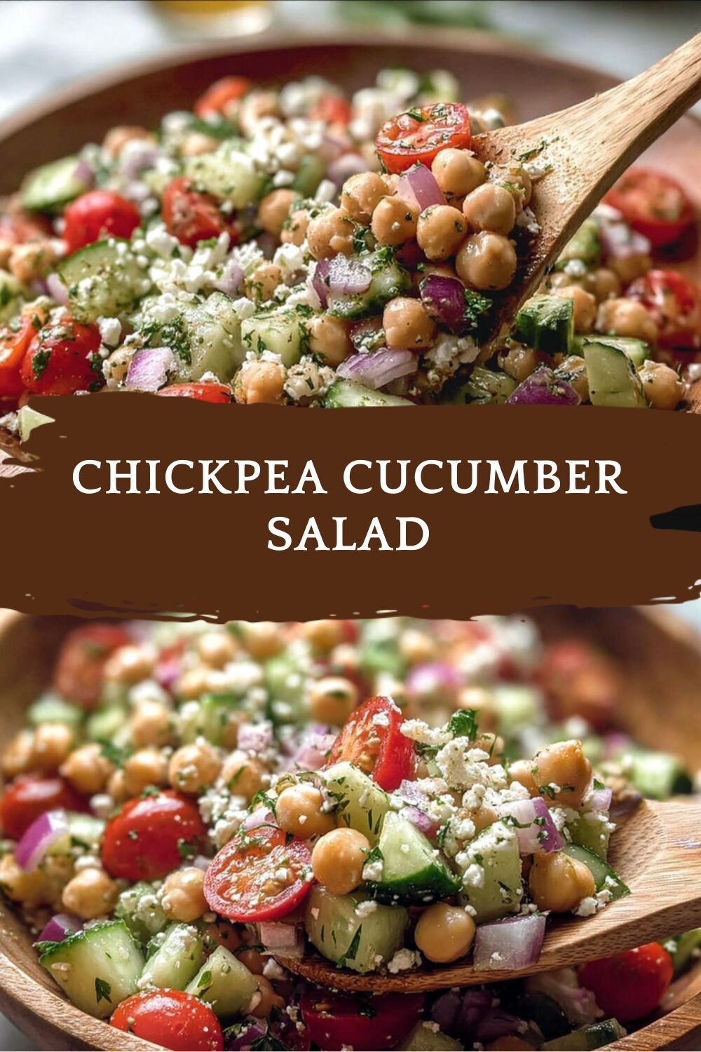 Chickpea Cucumber Salad