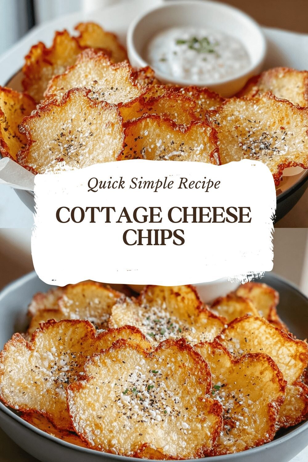 Cottage Cheese Chips
