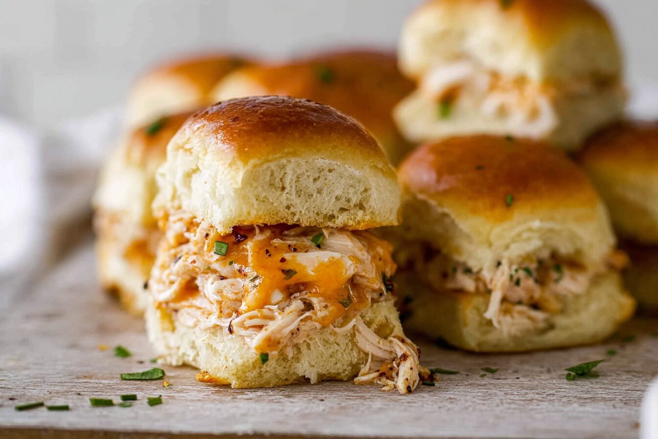 Crack Chicken Sliders Simple Homemade Recipe 6 Crack Chicken Sliders