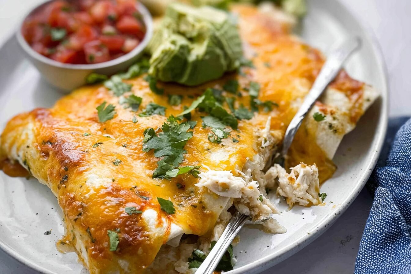 Cream Cheese Enchiladas: Easy Weeknight Dinner Solution 6 Cream Cheese Enchiladas