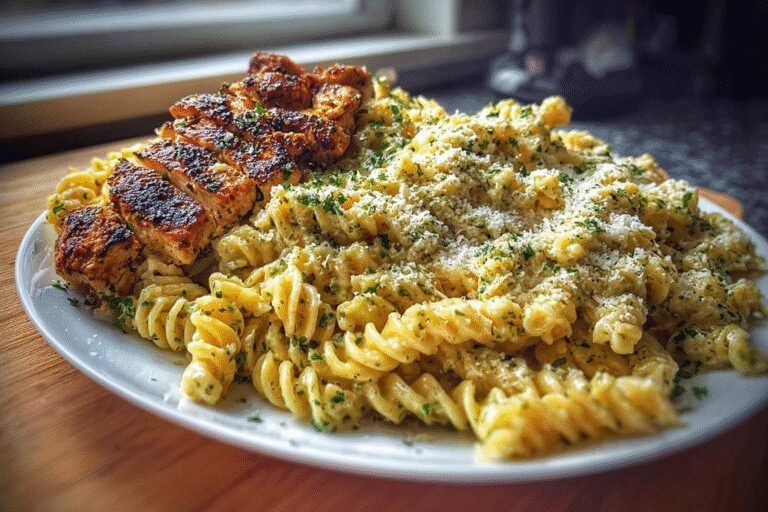 Creamy Garlic Parmesan Chicken Pasta 30.Png