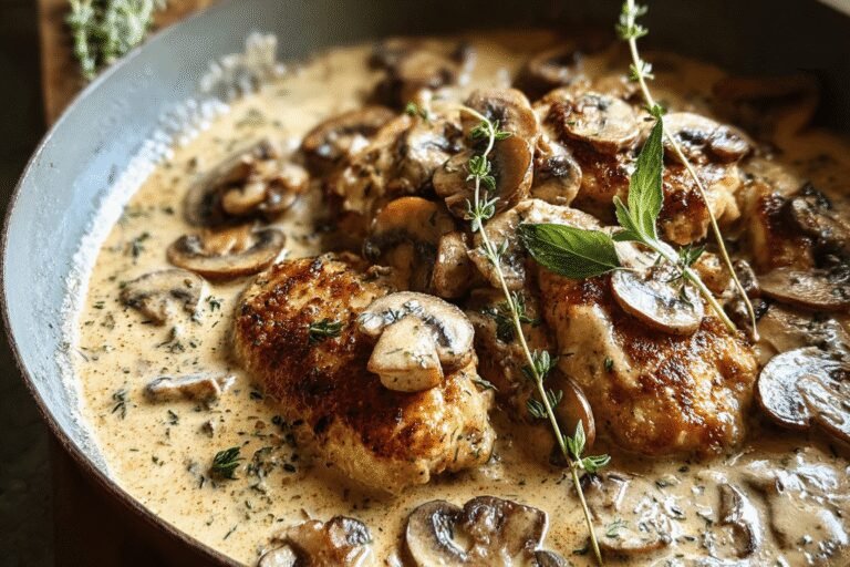 Creamy Mushroom Chicken Recipe 100.Png