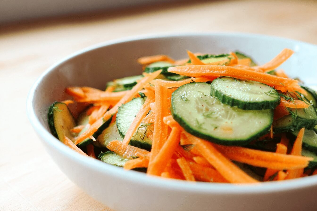 Cucumber And Carrot Salad Recipes For Fresh And Crisp Flavor 6 Cucumber Carrot Salad