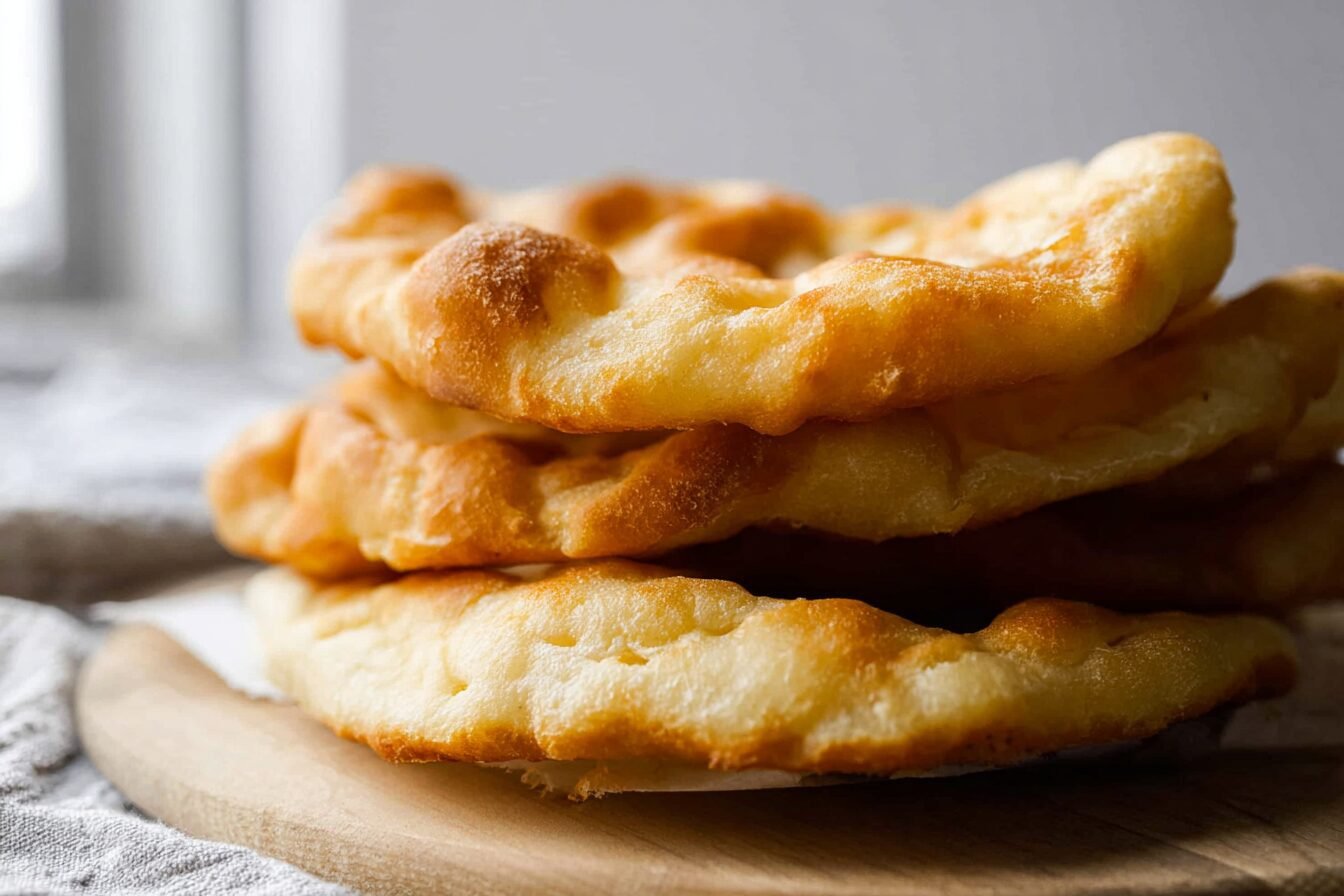 Navajo Fry Bread Topped With Vegetarian Indian Taco Goodness 6 Fry Bread