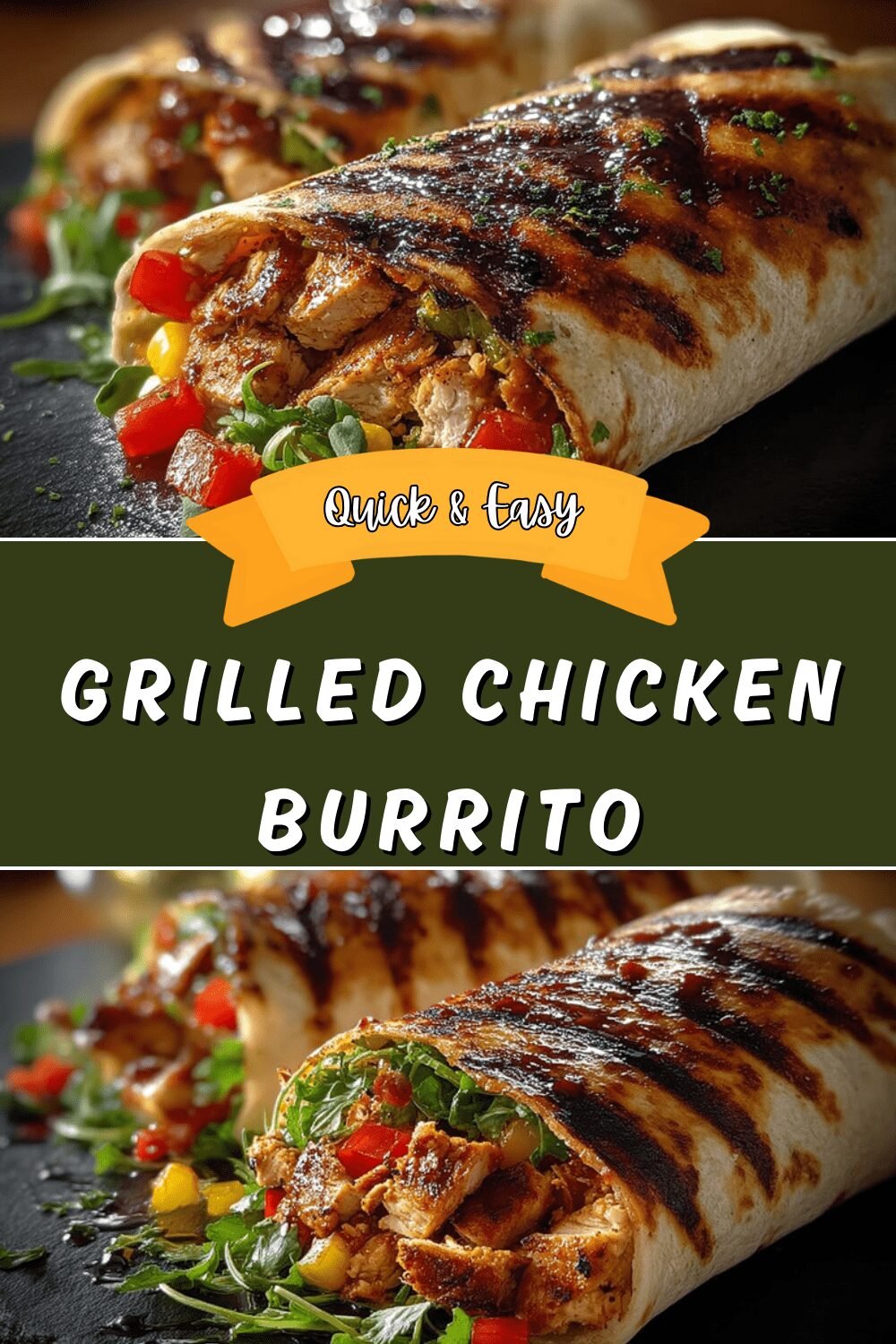 Grilled Chicken Burrito