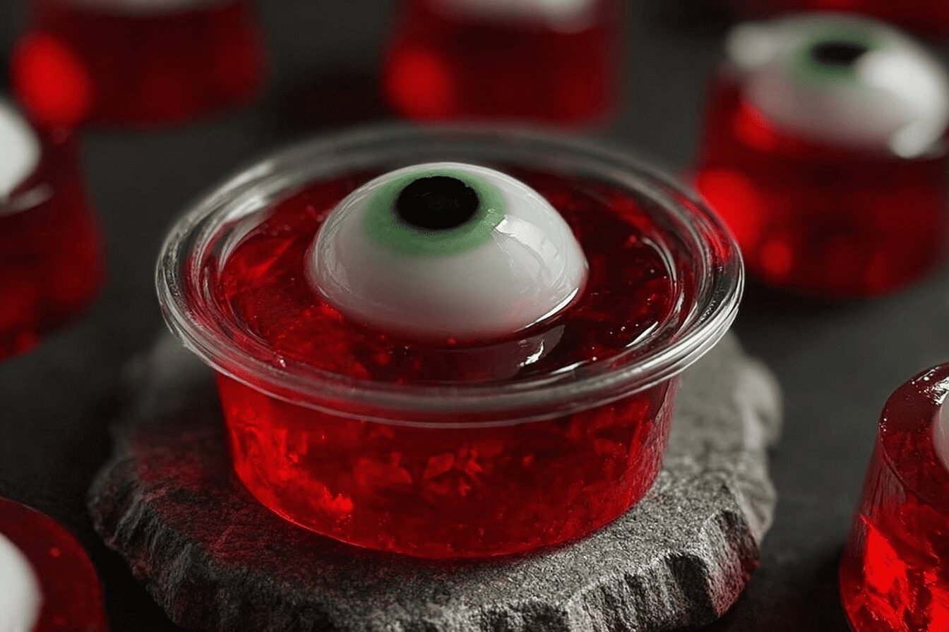 Halloween Eyeball Jello Shots