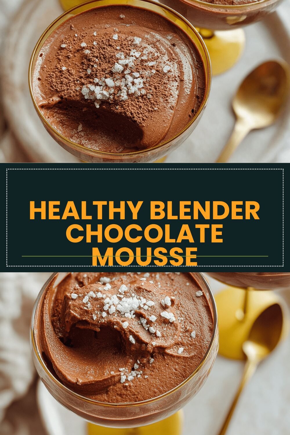 Healthy Blender Chocolate Mousse