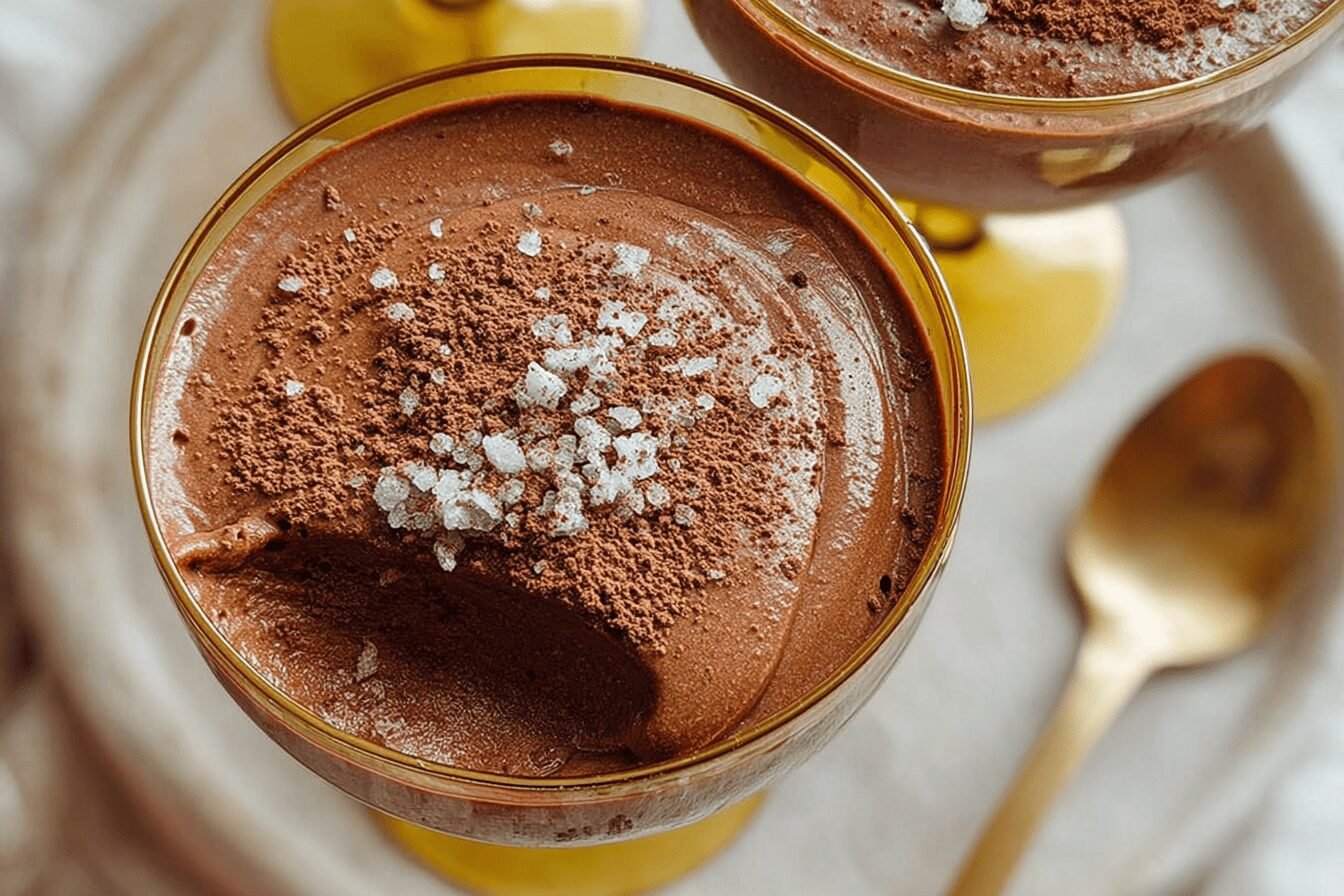 Healthy Blender Chocolate Mousse