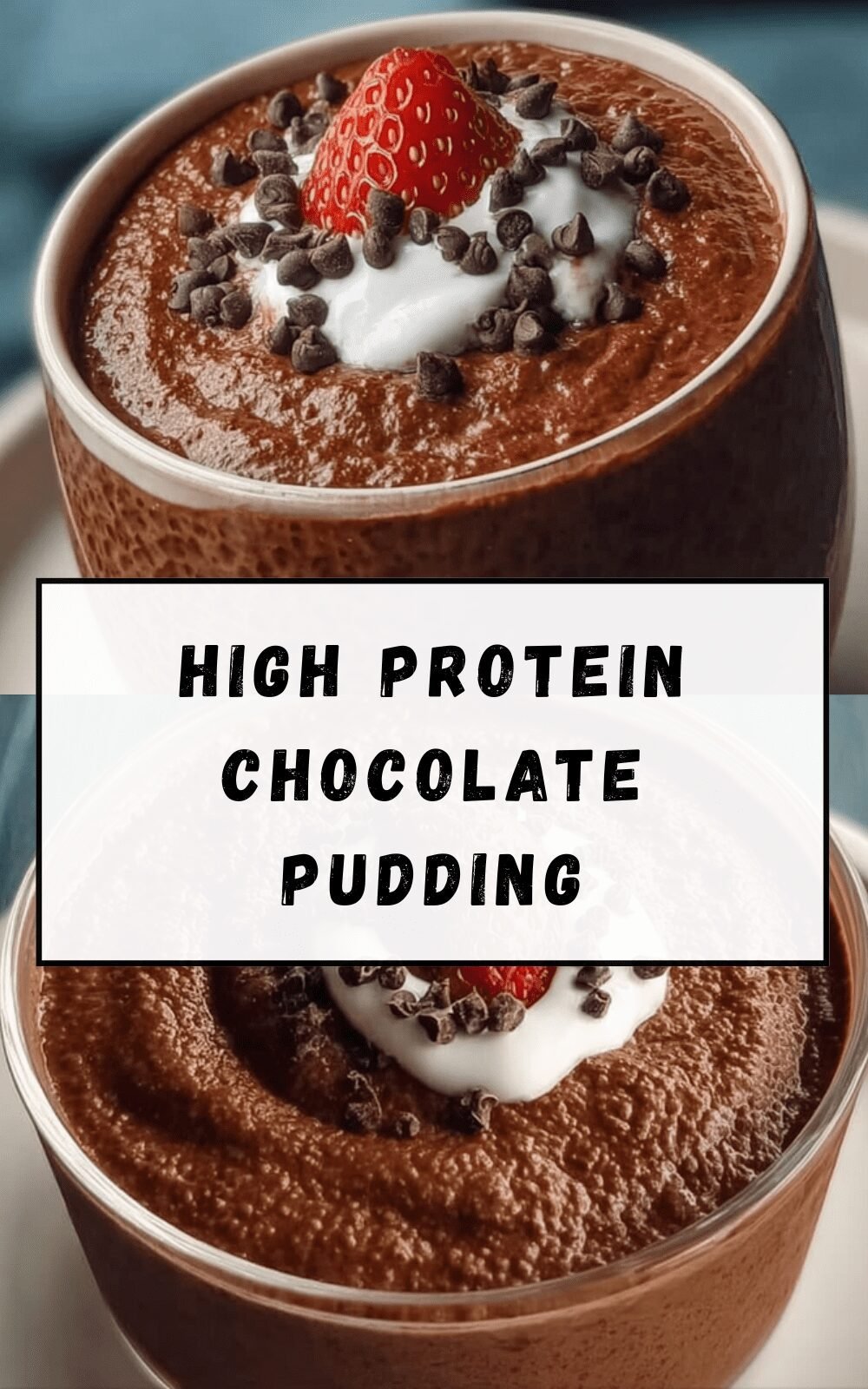 High Protein Chocolate Pudding