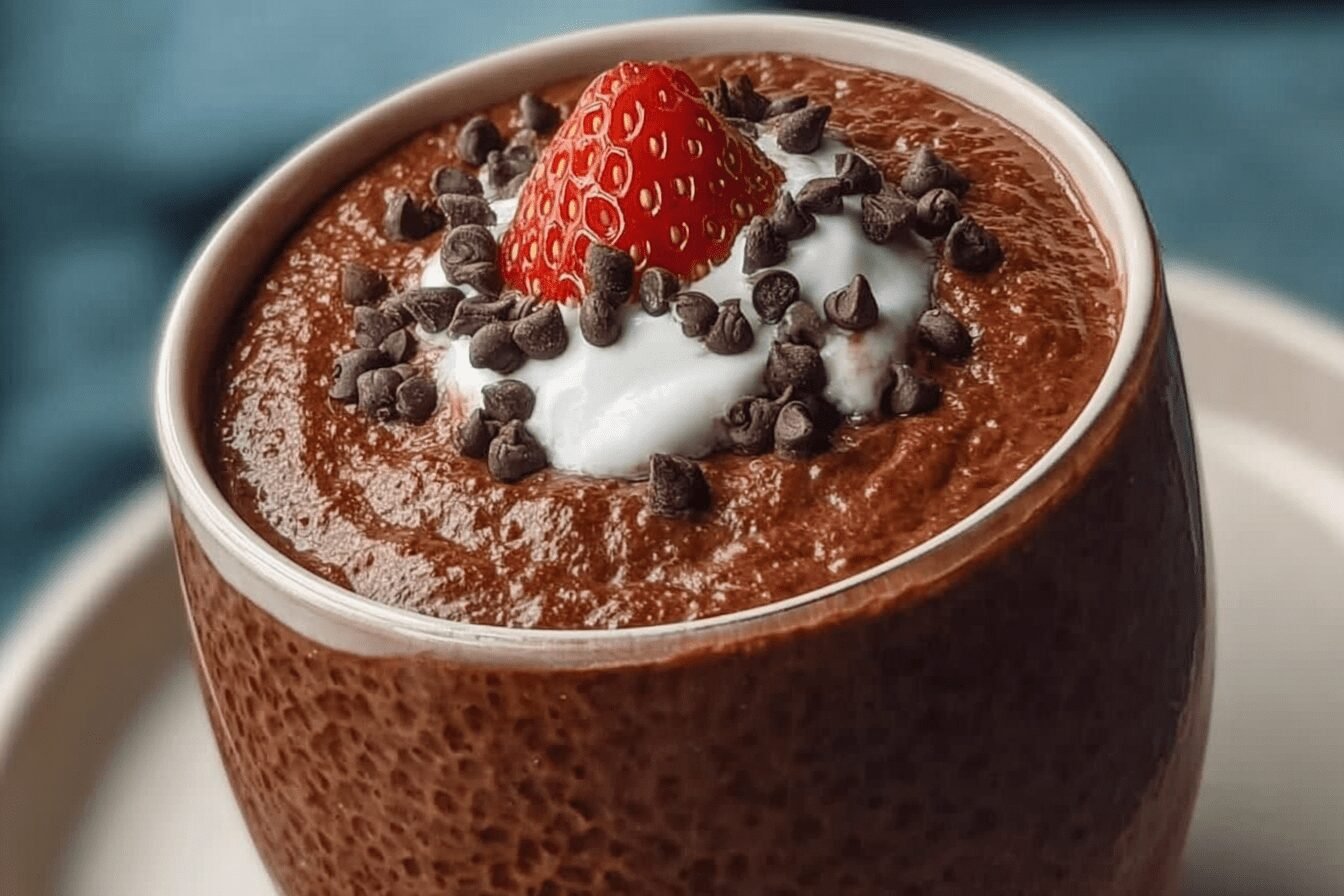 High Protein Chocolate Pudding