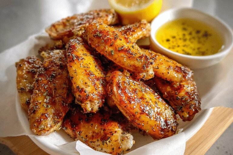 Honey Lemon Pepper Wings 76.Png