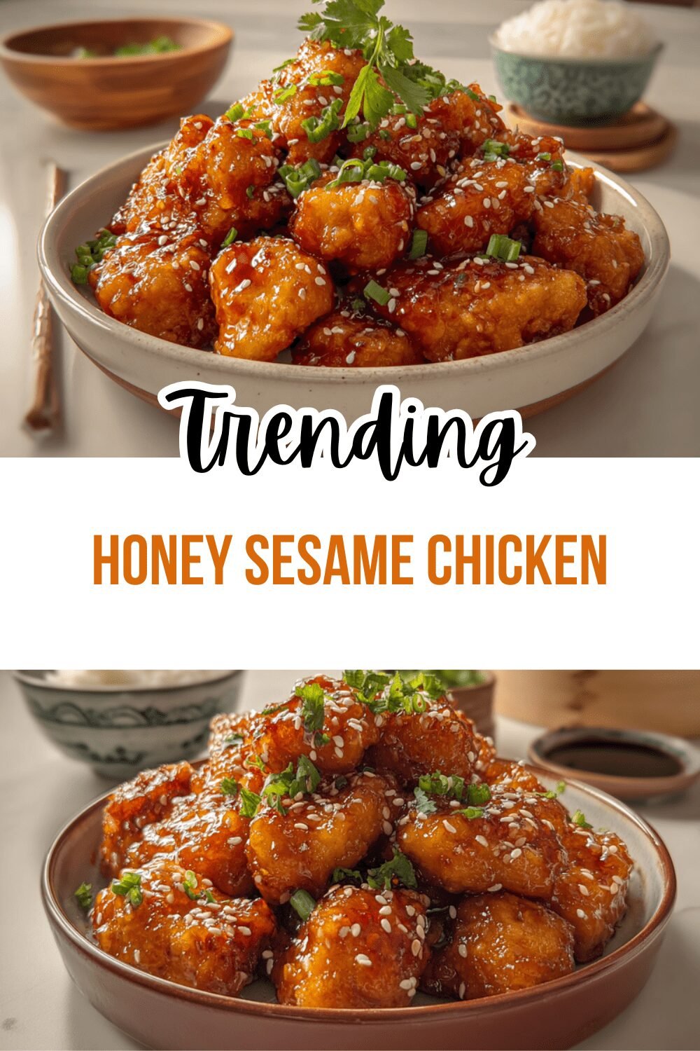 Honey Sesame Chicken