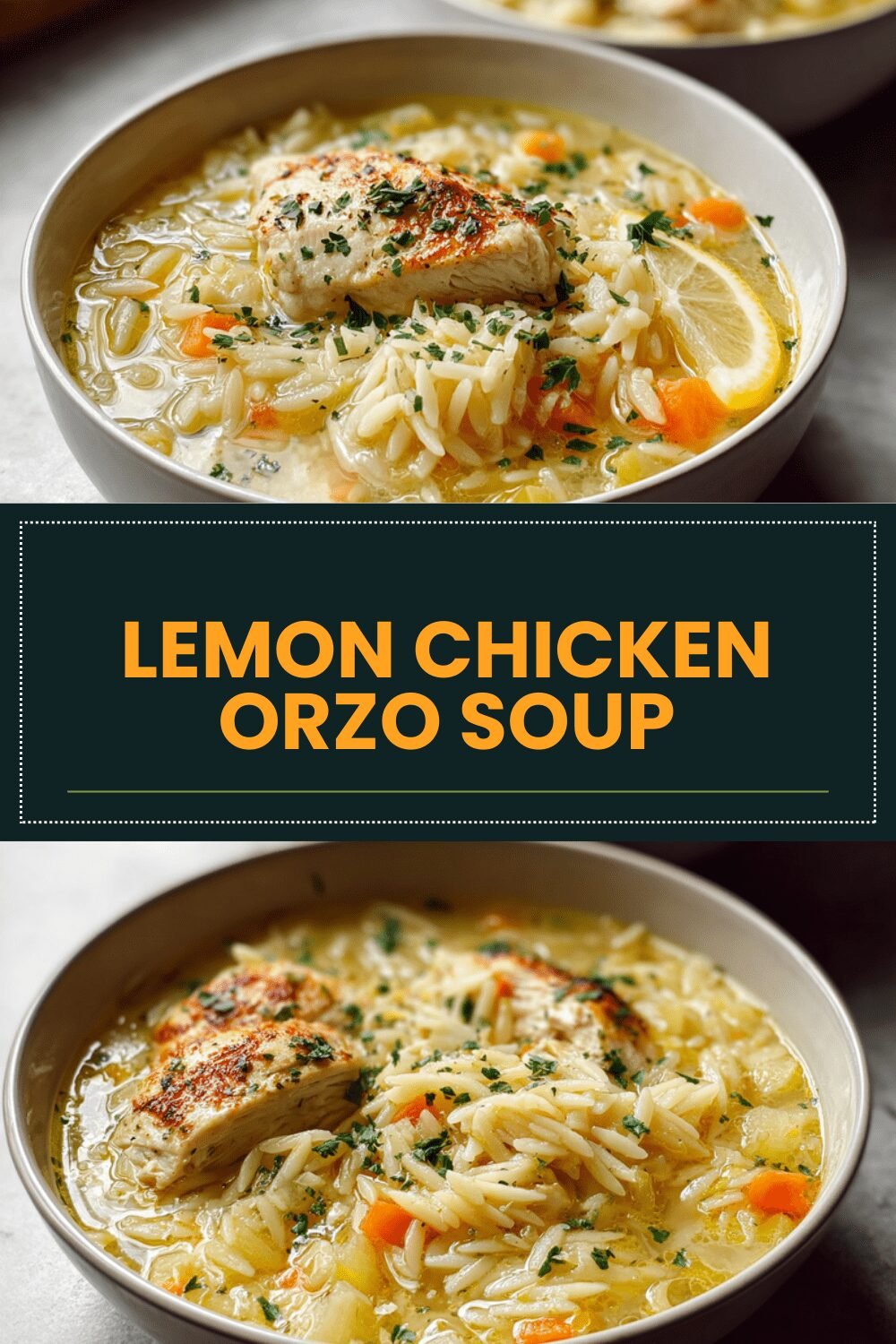 Lemon Chicken Orzo Soup Recipe With Fresh Herbs And Zesty Flavors 7 Lemon Chicken Orzo Soup