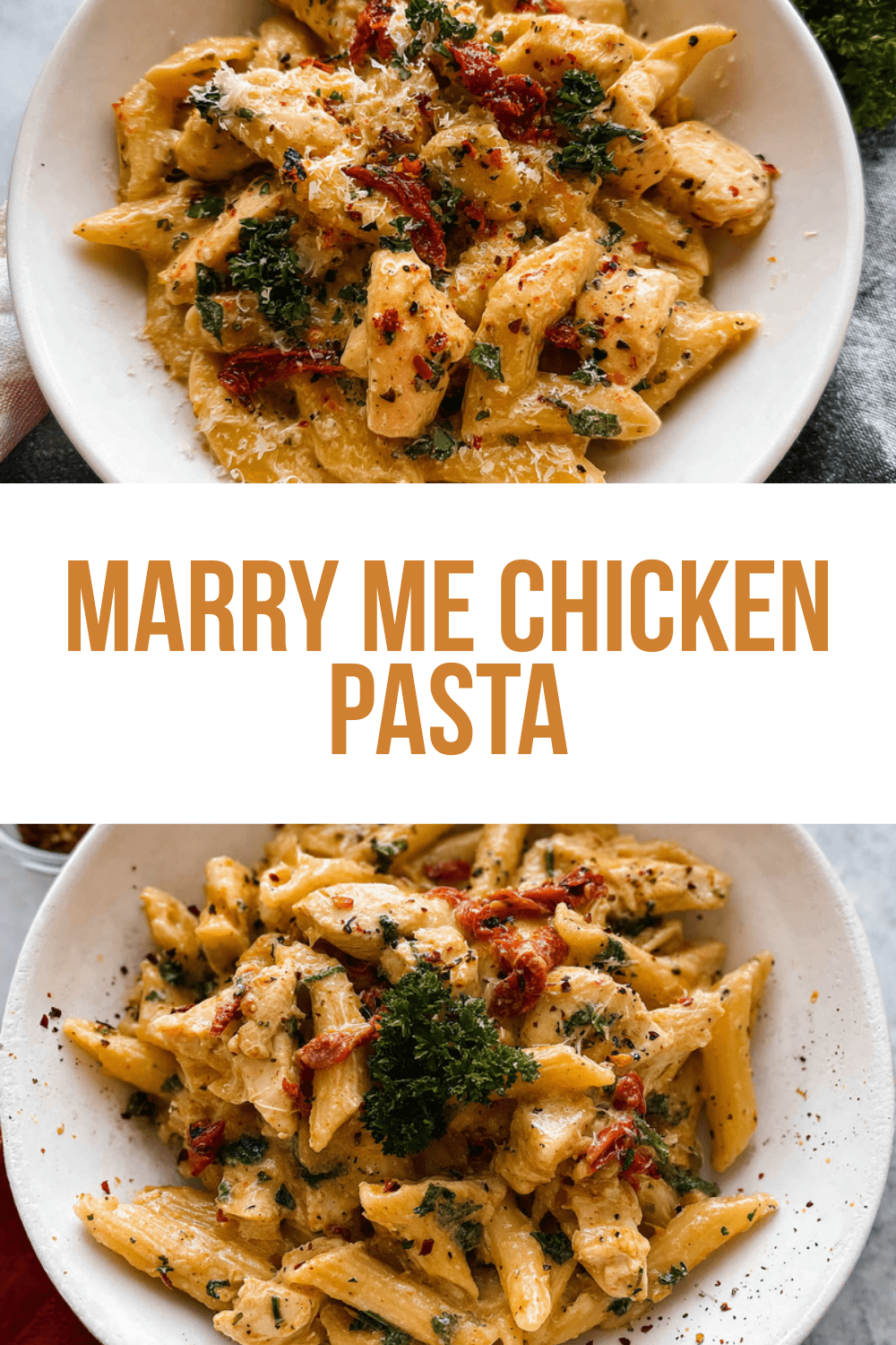 Marry Me Chicken Pasta