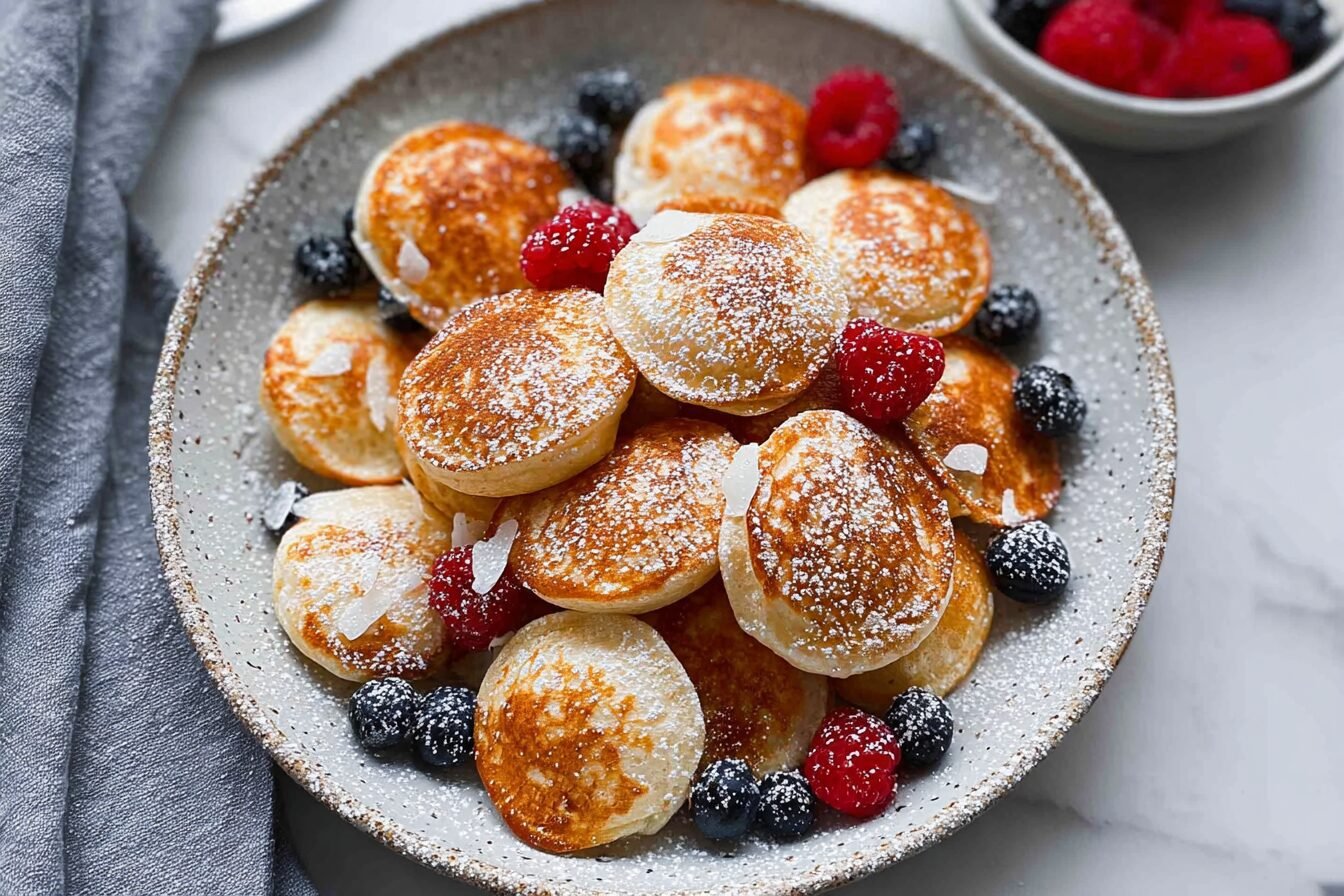 Poffertjes: Traditional Dutch Mini Pancakes Recipe 6 Poffertjes