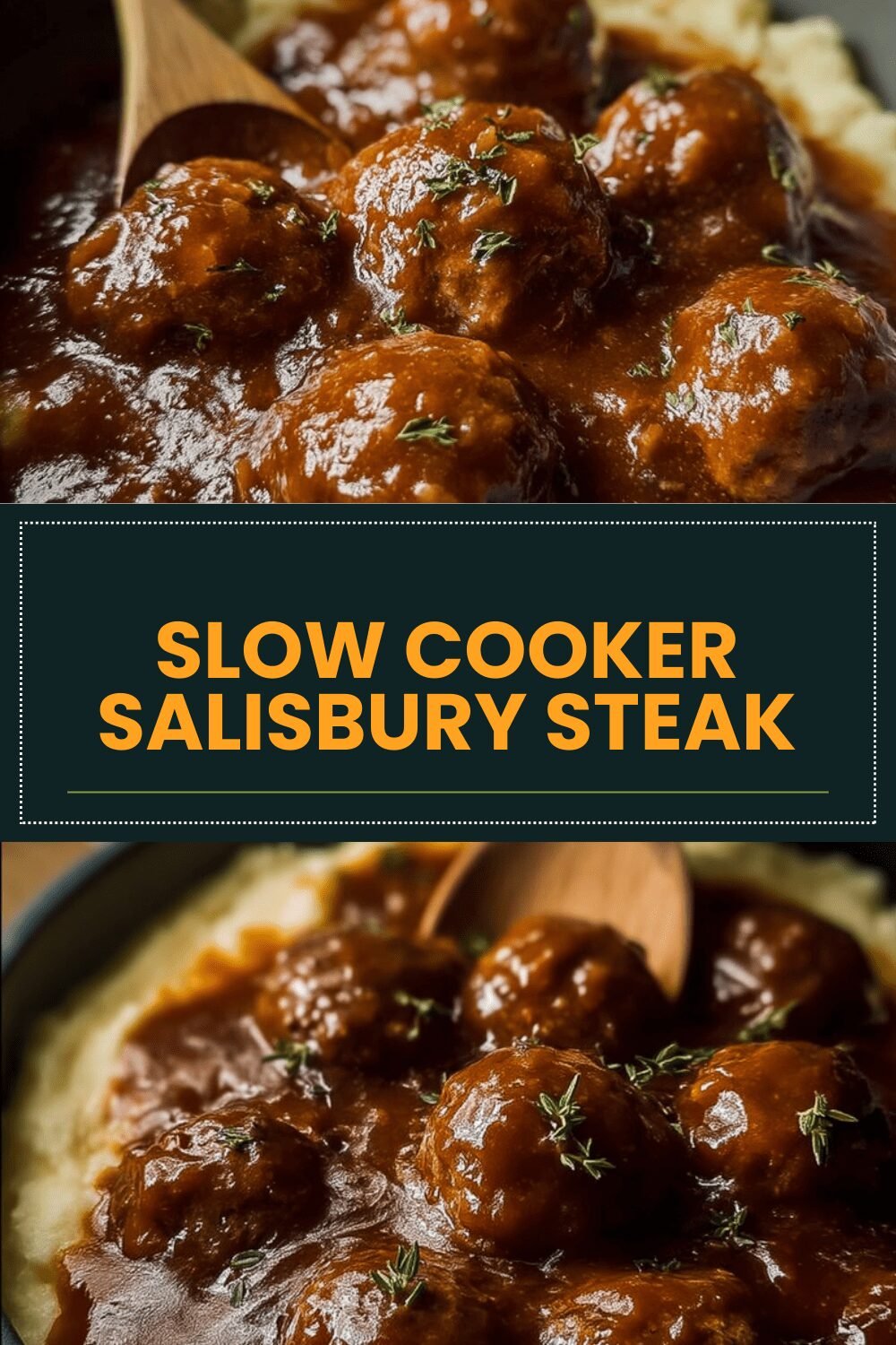 Slow Cooker Salisbury Steak