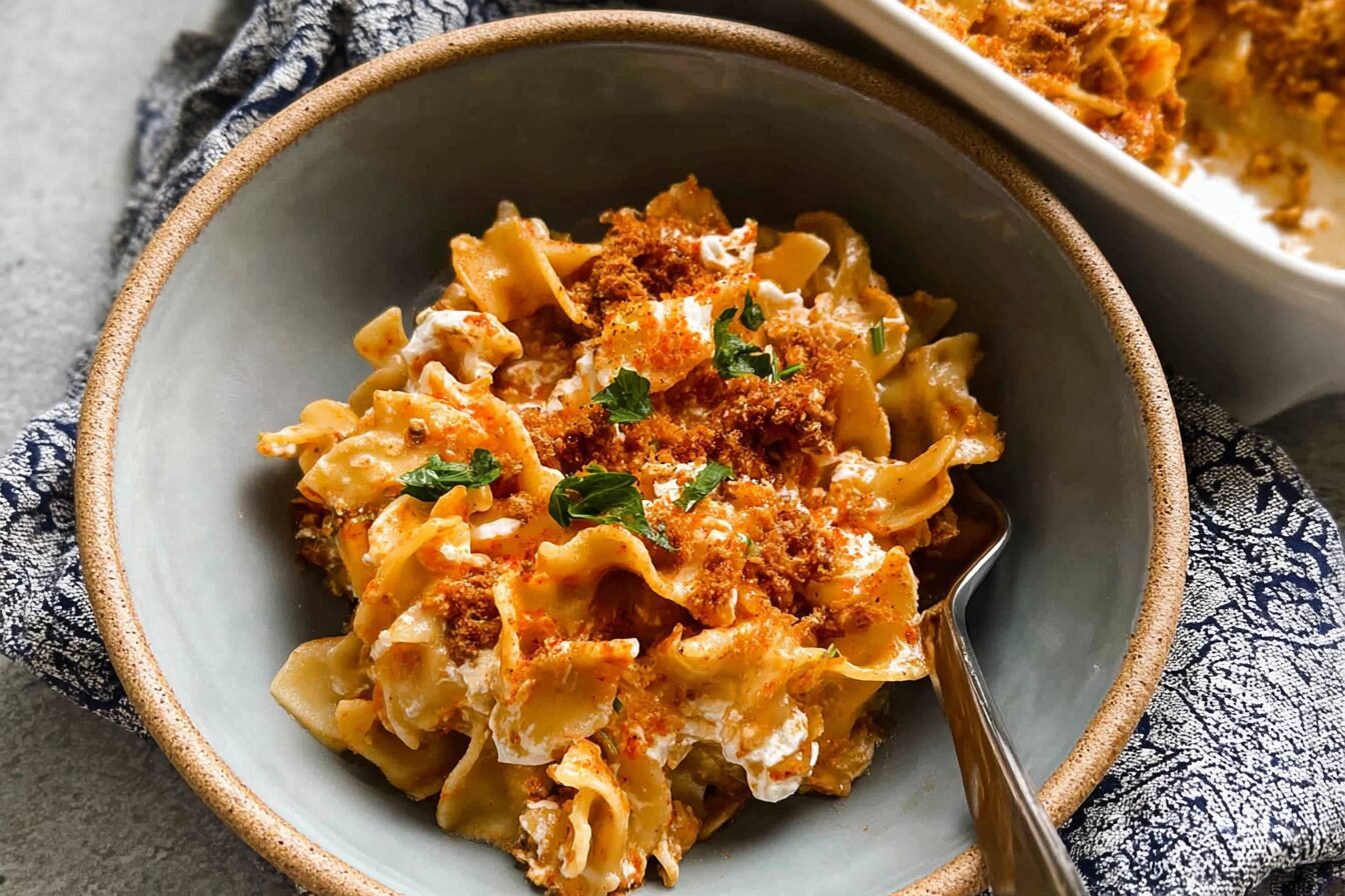 Sour Cream Noodle Bake: Easy Creamy Pasta Casserole Recipe 6 Sour Cream Noodle Bake
