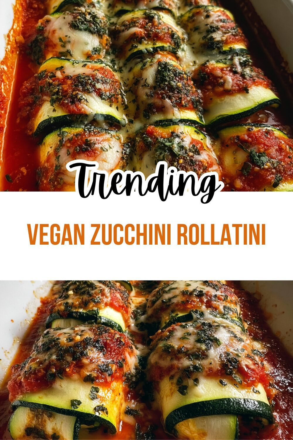 Vegan Zucchini Rollatini