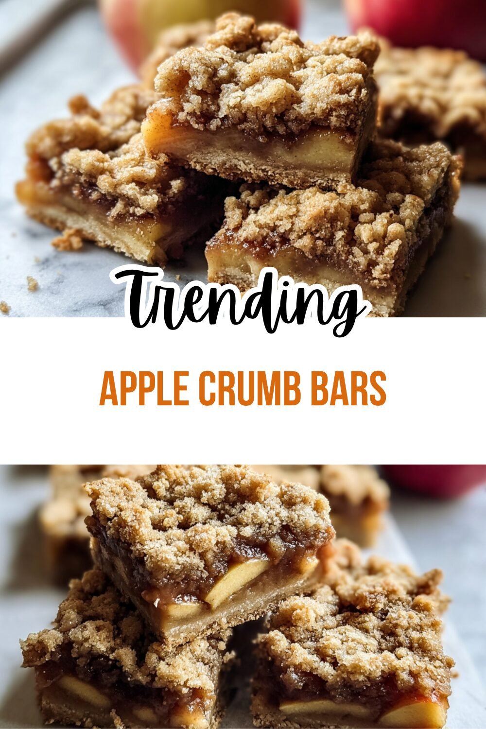 Apple Crumb Bars