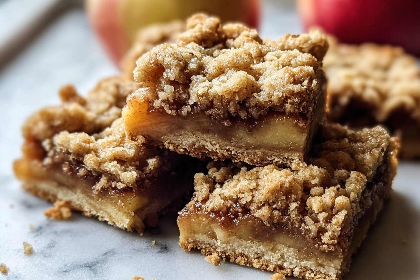 Apple Crumb Bars