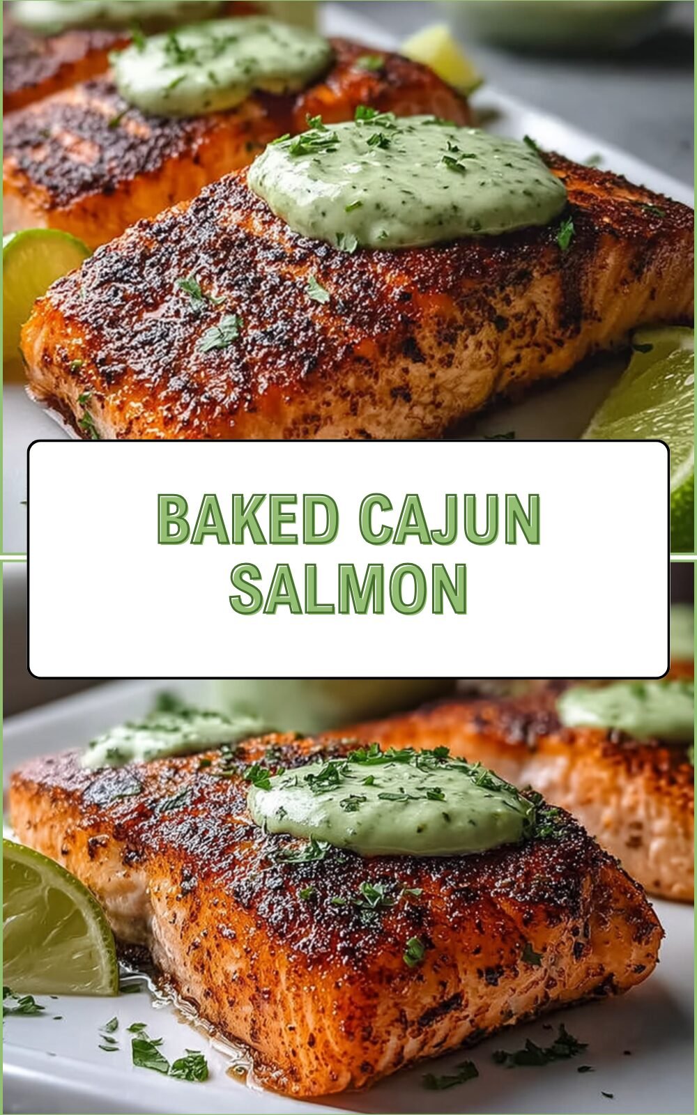 Baked Cajun Salmon Recipe With Just 3 Simple Ingredients 7 Baked Cajun Salmon