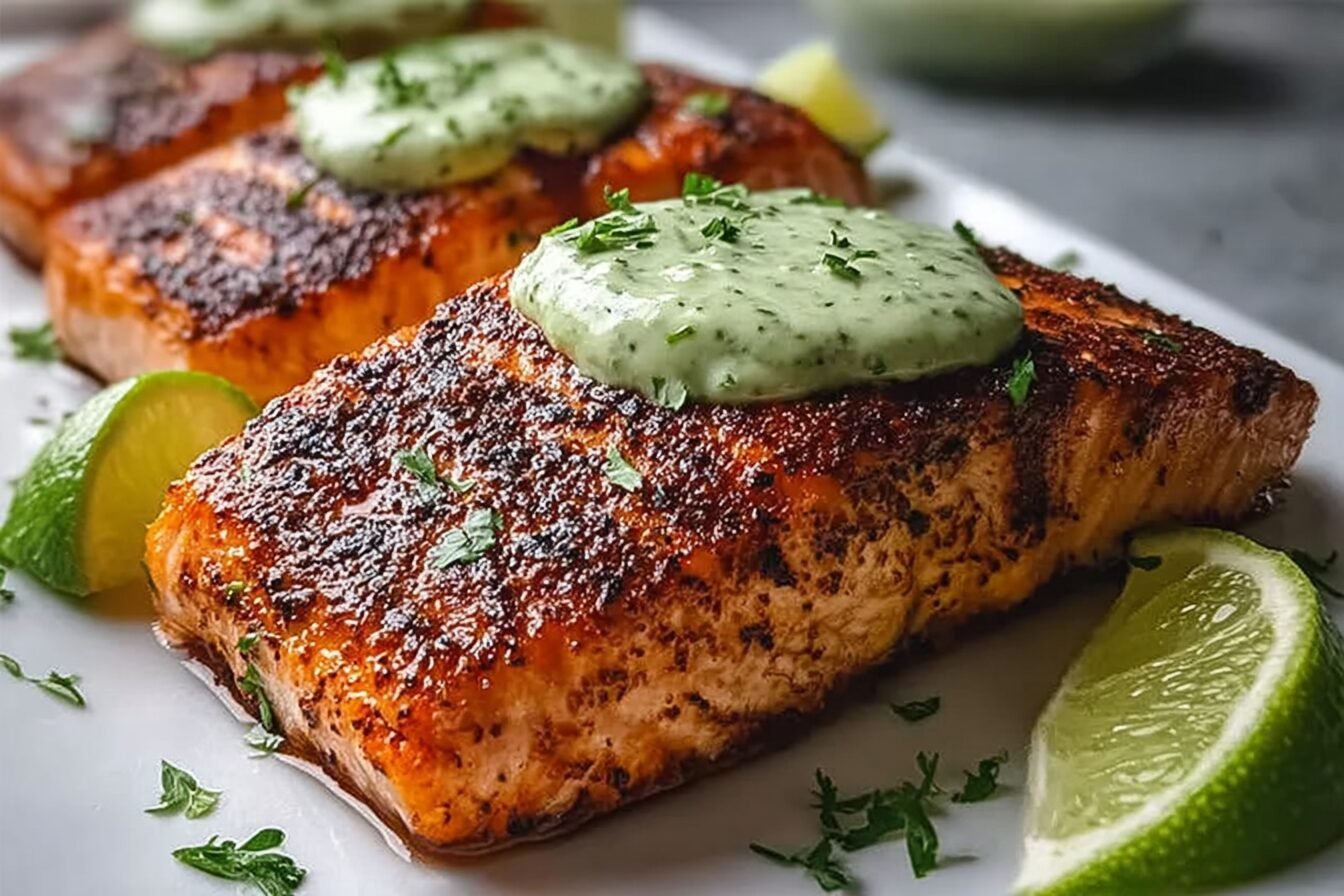 Baked Cajun Salmon Recipe With Just 3 Simple Ingredients 6 Baked Cajun Salmon