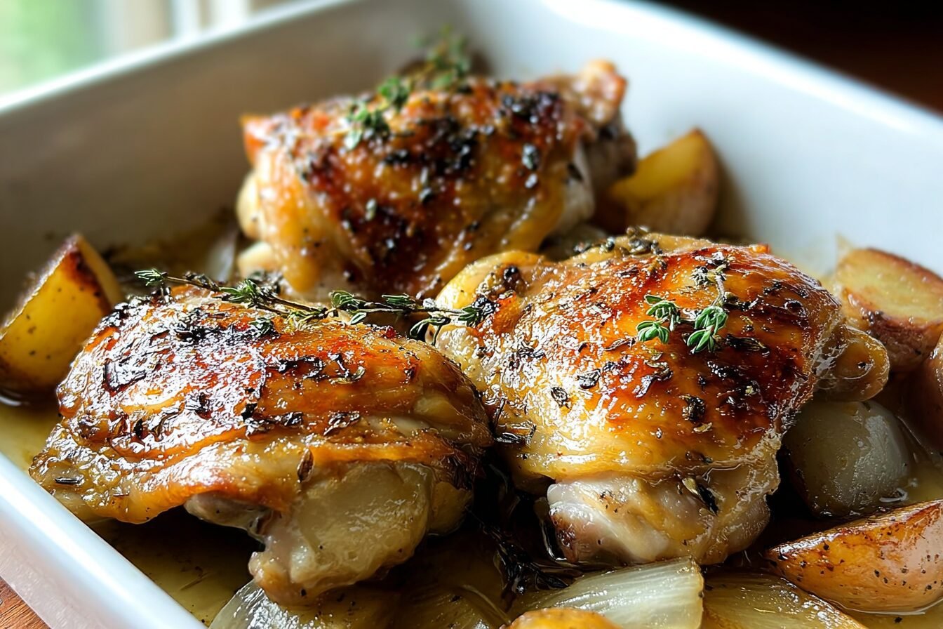 Baked Chicken Thighs