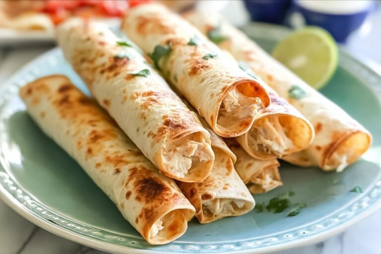Baked Creamy Chicken Taquitos 51.Png