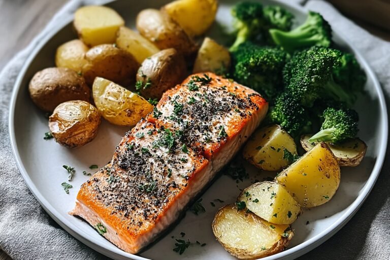 Baked Salmon Dinner 72.Png