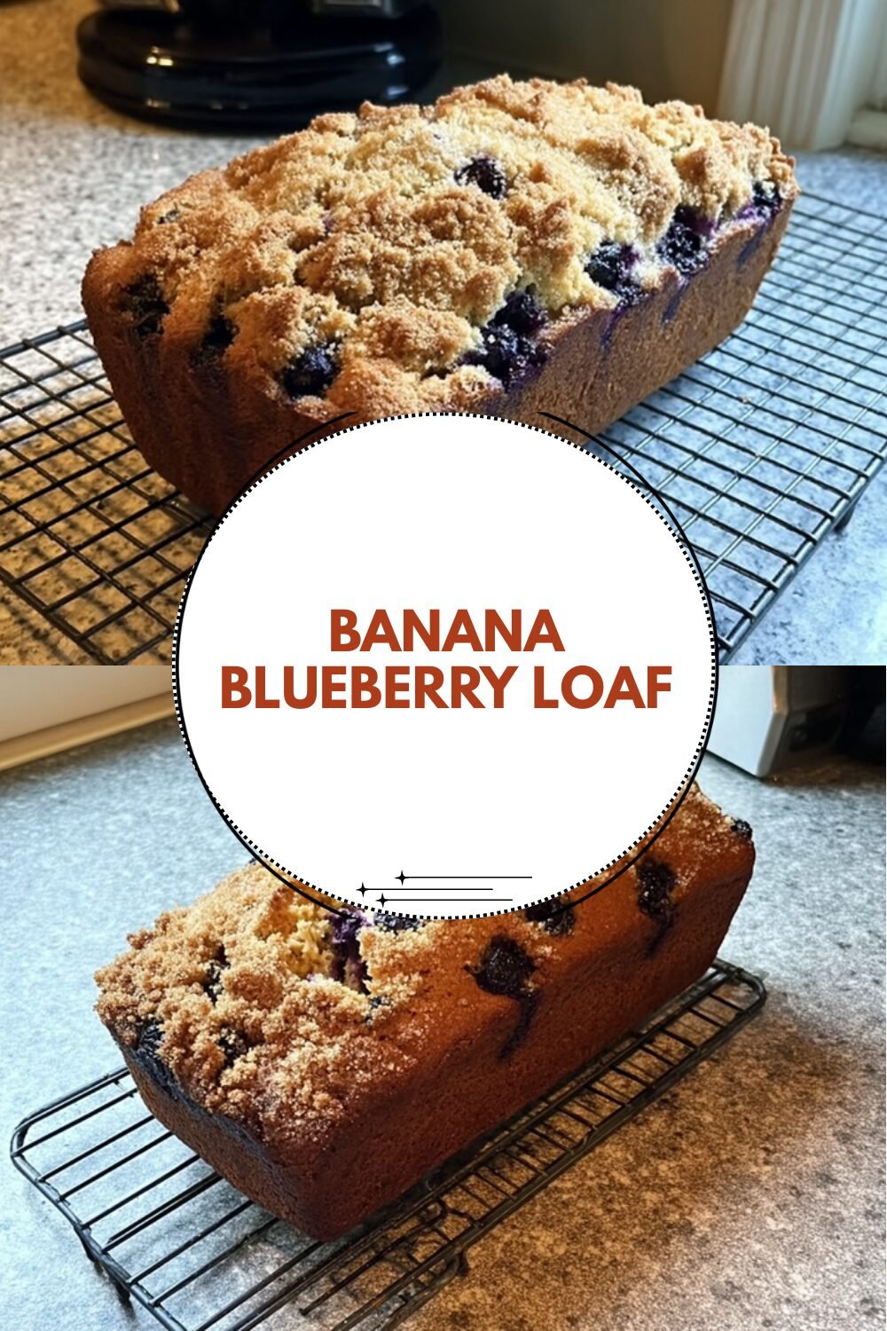 Blueberry Banana Bread Recipe With Moist Texture And Sweet Flavor 7 Banana Blueberry Loaf