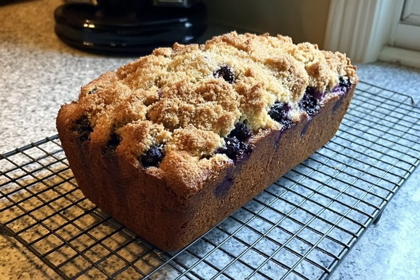 Blueberry Banana Bread Recipe With Moist Texture And Sweet Flavor 6 Banana Blueberry Loaf