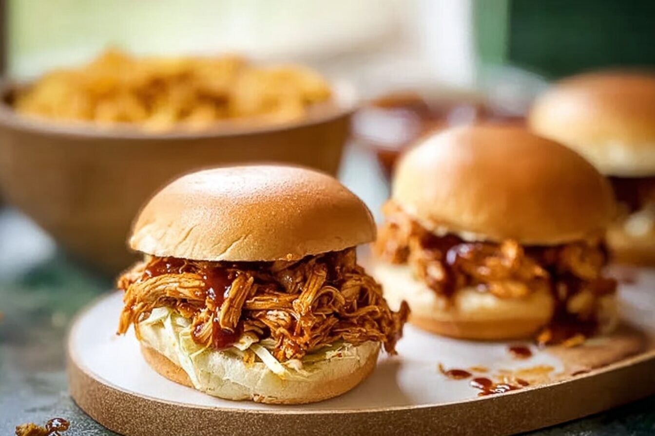 Barbecue Chicken Sandwiches