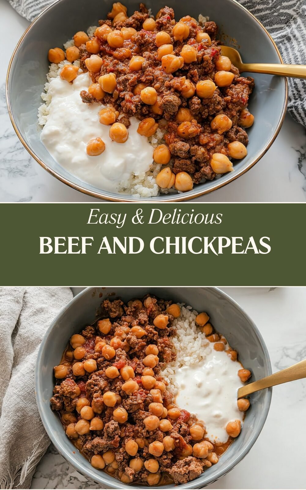 Crispy Chickpeas With Savory Beef Recipes For Easy Meals 7 Beef And Chickpeas