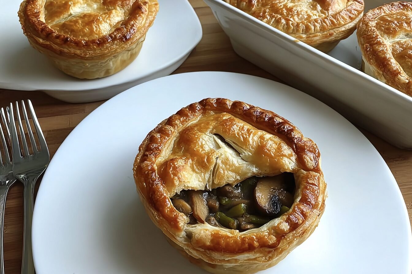 Beef And Mushroom Pot Pies