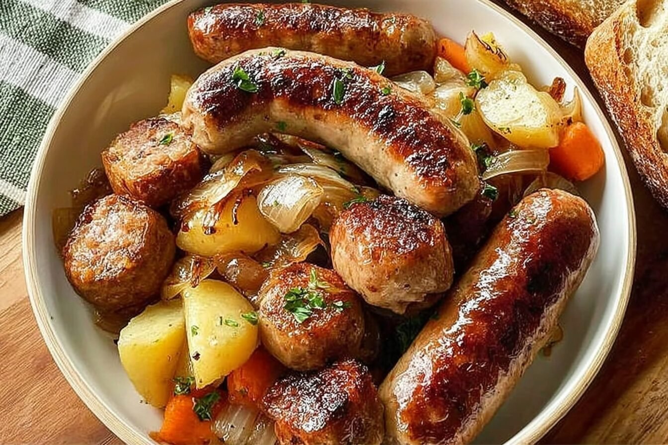 Bratwurst Dinner