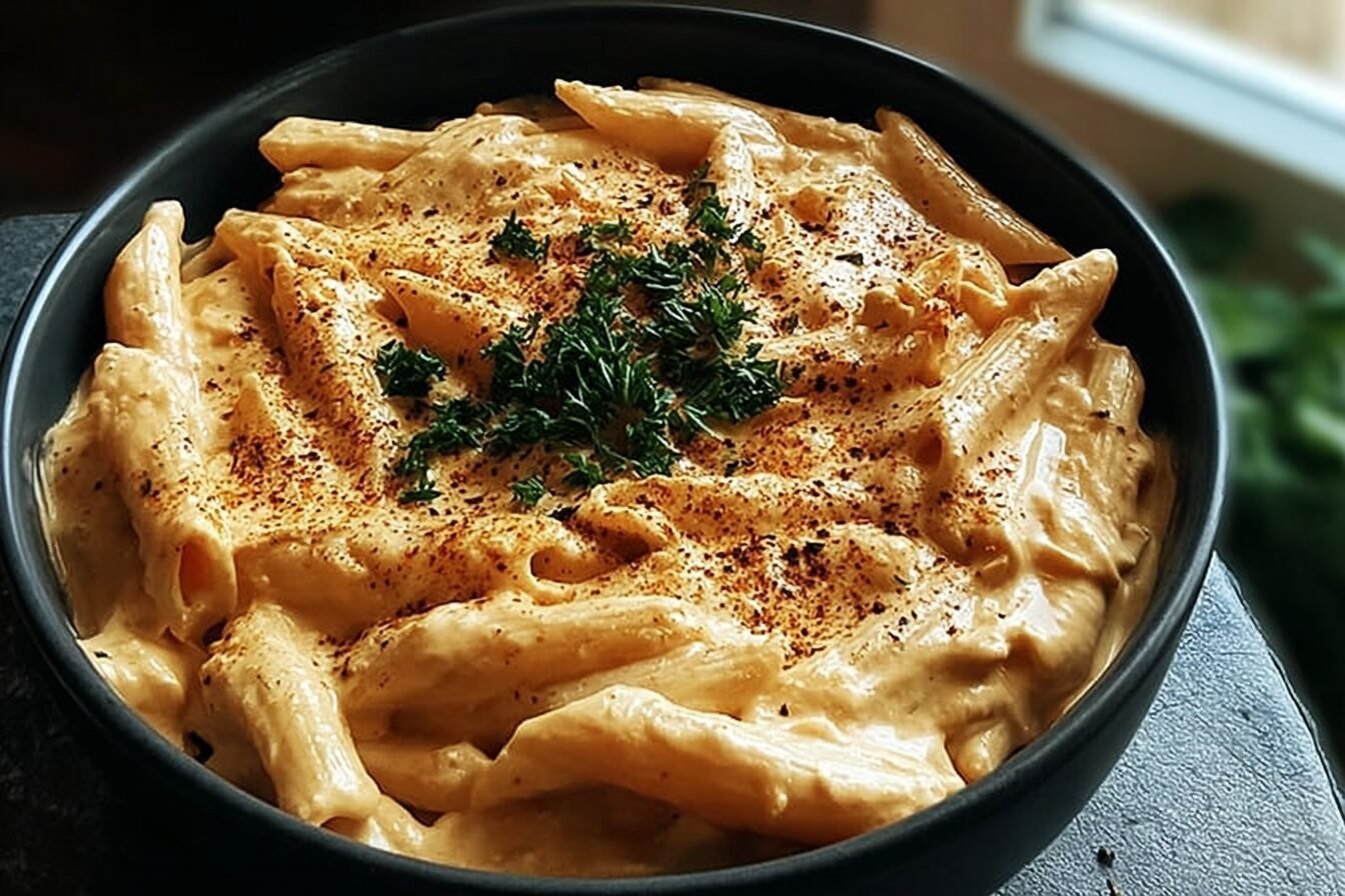 Buffalo Chicken Alfredo Penne