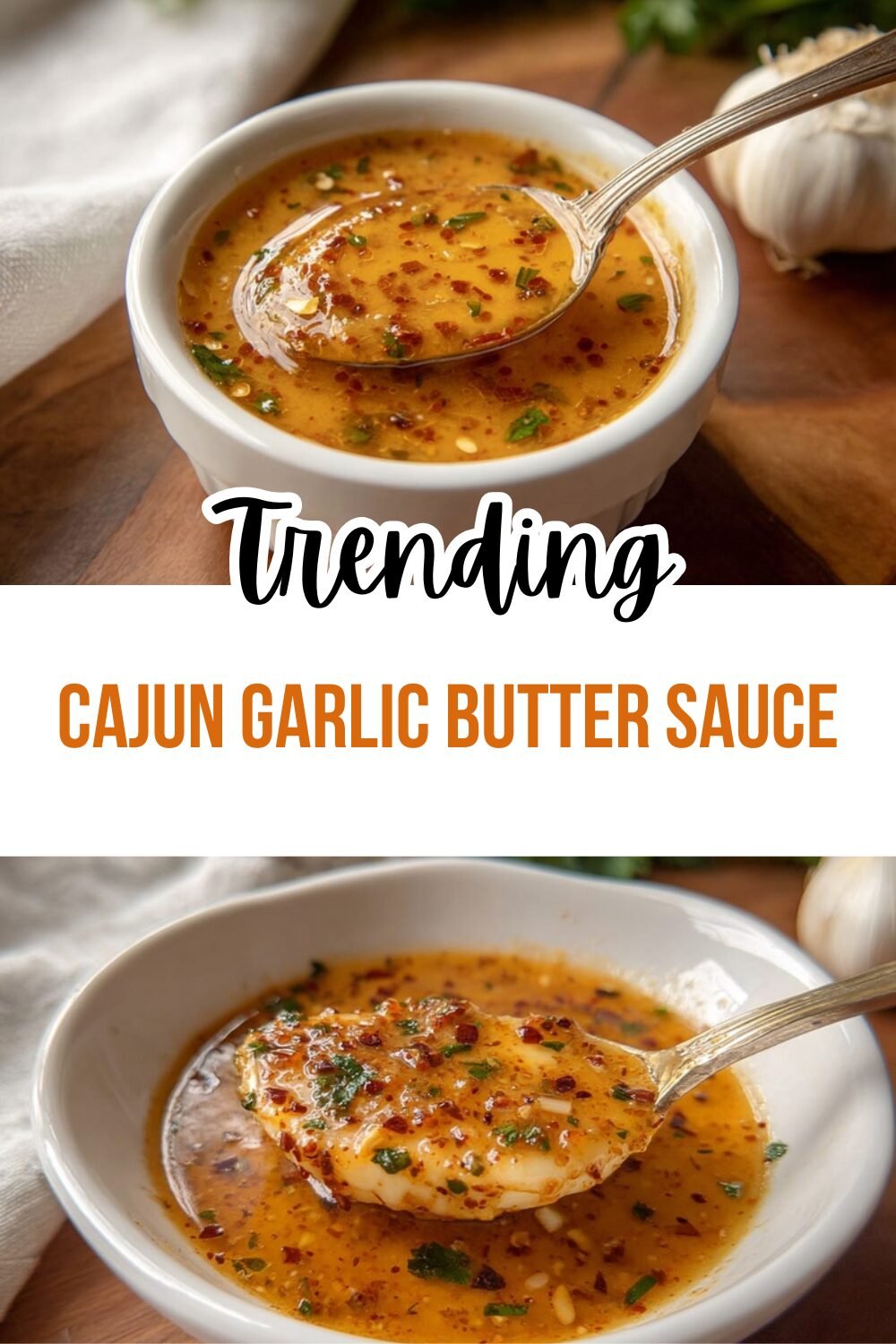 Cajun Garlic Butter Sauce