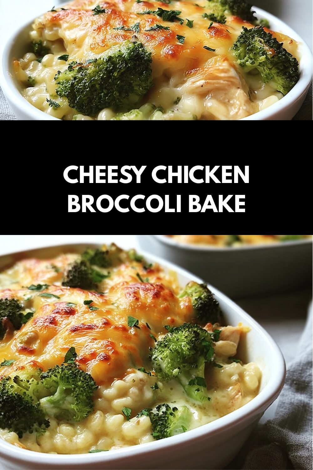 Chicken Broccoli Rice Casserole With Creamy Cheesy Sauce 7 Cheesy Chicken Broccoli Bake
