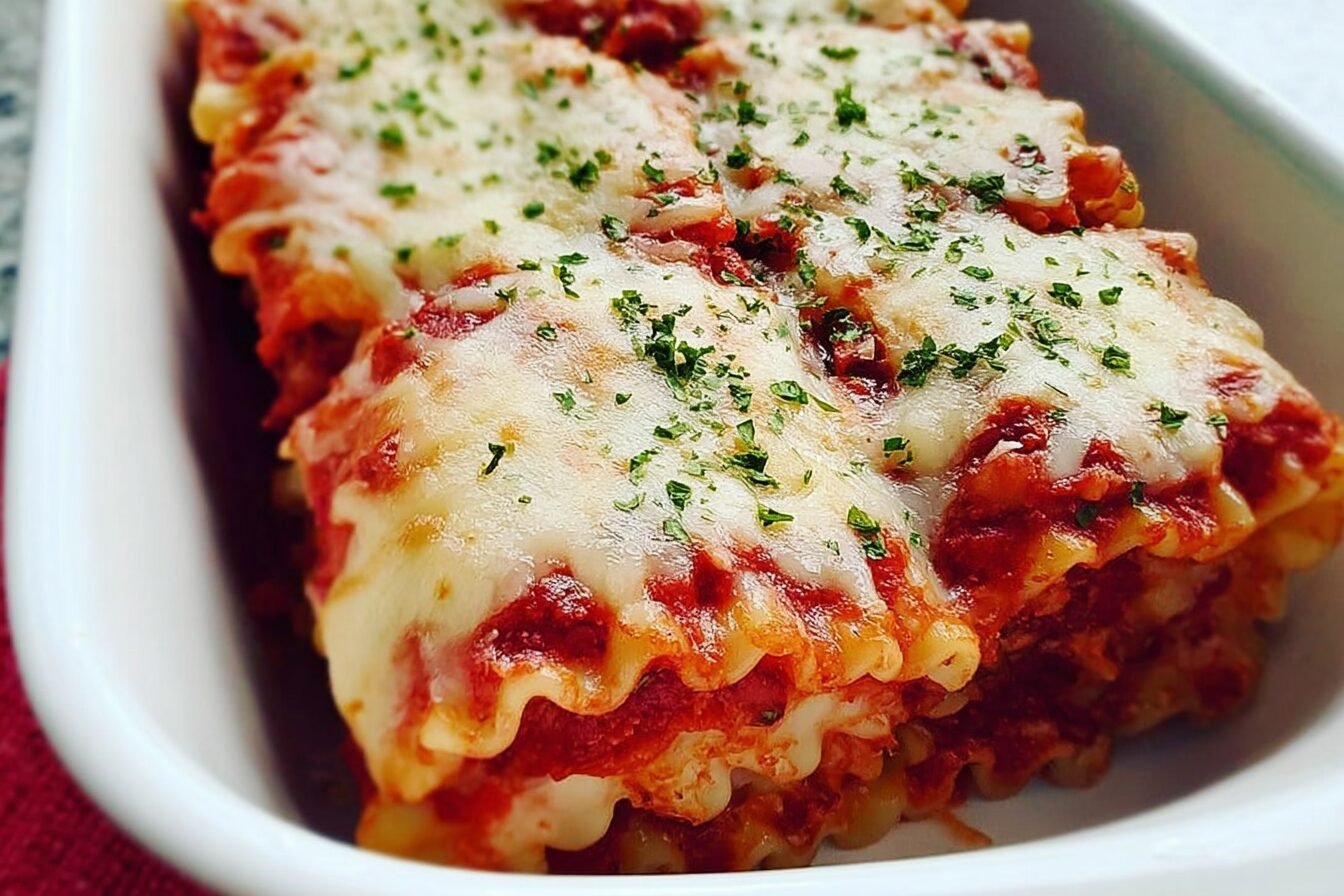 Cheesy Lasagna Rolls