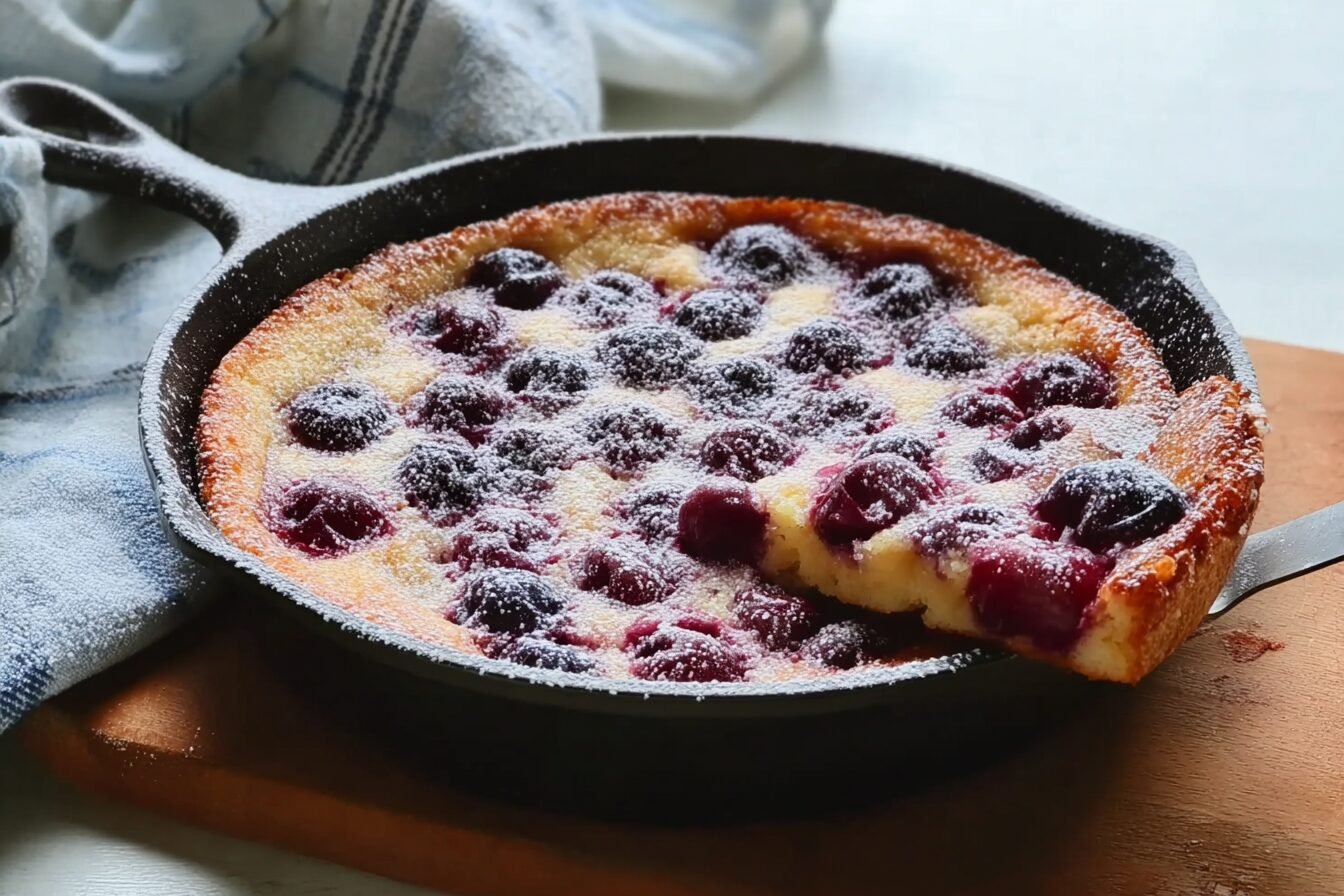 Cherry Clafoutis Recipe Easy Traditional French Dessert 6 Cherry Clafoutis